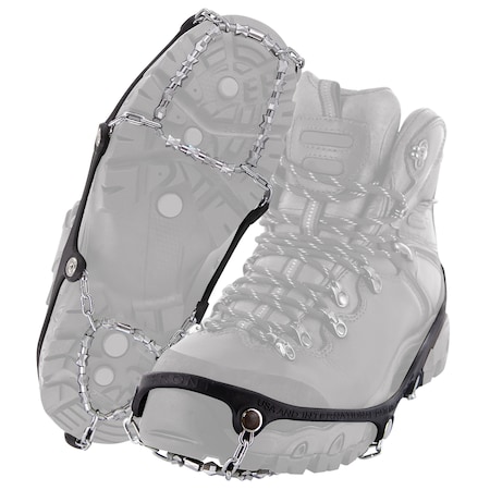 Yaktrax Yaktrax Diamond Grip Unisex Rubber/Steel Snow and Ice Traction Black W 10.5+/M 9.5-12.5 Waterproof 1 08532
